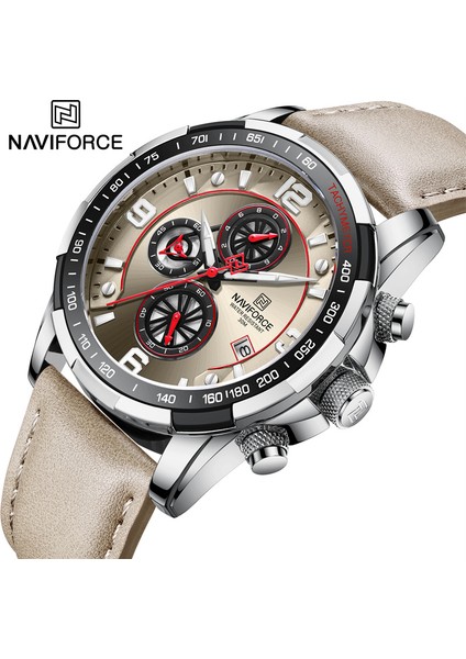 Sgygy-Box 2022 Üst Marka Lüks Navıforce 100% Orijinal Moda Izle Erkekler Için Çok Fonksiyonlu Spor Su Geçirmez Adam Kuvars Kol Saatleri Saat (Yurt Dışından)