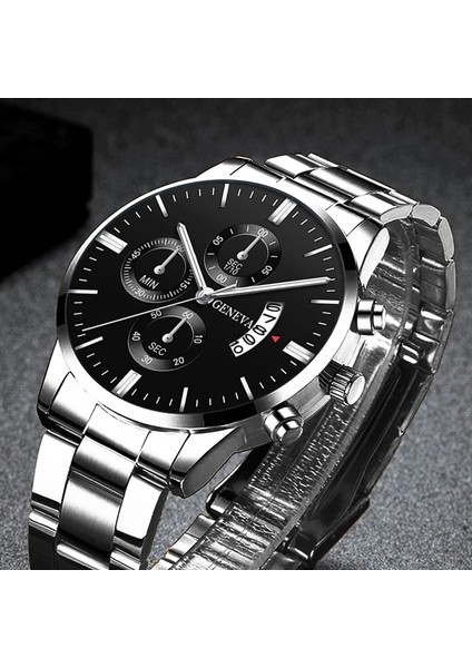 Stil 4 Reloj Hombre Moda Erkekler Paslanmaz Çelik Izle Lüks Takvim Kuvars Kol Saati Iş Saatleri Adam Saat Relogio Masculino (Yurt Dışından) modelleri