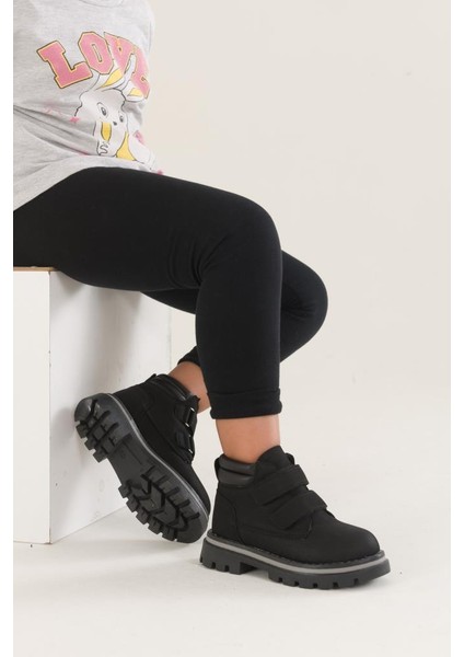 Arzen 02671 Unisex Çocuk Cırtlı Termal Bot