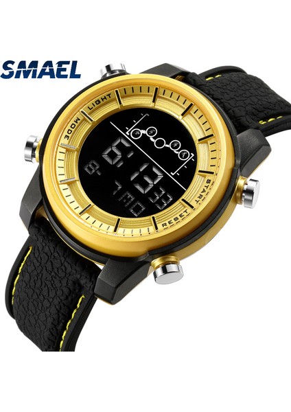 Pk Smael Üst Marka Erkek Izle Su Geçirmez 50 M Akıllı Dijital Saat Spor Askeri Ordu Saat Erkekler Silikon Rahat Kol Saati (Yurt Dışından) indirimleri