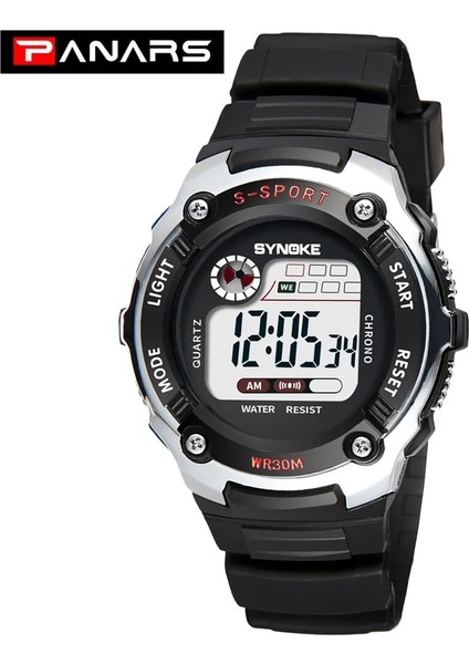 Turuncu Panars Çocuk Dijital Saatler Spor Su Geçirmez Çok Fonksiyonlu Erkek Kız Saatler Çocuk Aydınlık Elektronik Kol Saati Çocuklar Için (Yurt Dışından) modelleri