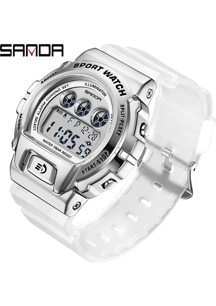 Siyah Mavi Sanda Marka Su Geçirmez Spor Izle Adam Için Lüks Aydınlık Chrono Kronometre Saat Uyku Modu Elektronik Hareketi Bilek Saatleri (Yurt Dışından) fiyatları