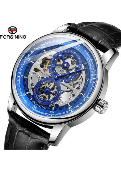 Gümüş Forsınıng Mavi Izle Basit Içi Boş 8 Kelime Mekanik Saat Dairesel Kemer Izle Alaşım Mekanik Saat (Yurt Dışından) fiyatları