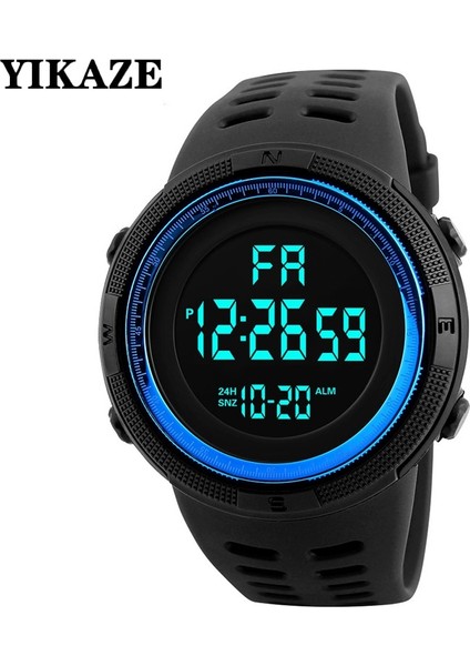 D-Green Dijital Erkek Izle Askeri Spor Kol Saati Çok Fonksiyonlu Su Geçirmez Spor Saatler Çocuklar Öğrenci Elektronik Saat Erkekler Için Hediyeler (Yurt Dışından) fırsatları