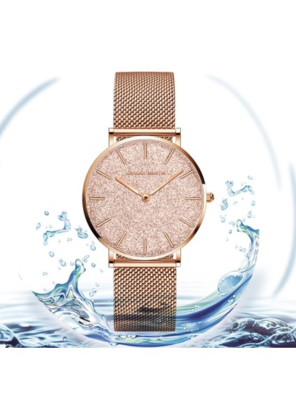 CM36-B-WFF Üst Marka Hannah Martin Kadın Izle Lüks Gül Altın Kadın Saatler Paslanmaz Çelik Bayanlar Bilezik Saat Saat Hediye Montre Femme (Yurt Dışından) fırsatları