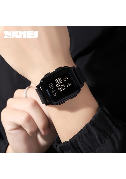 Altın Skmeı Elektronik Erkek Saatleri 2 Zaman Dijital Hareket Moda Izle Spor Geri Sayım Saati 50 M Su Geçirmez LED Işık Kol Saati (Yurt Dışından) fırsatları