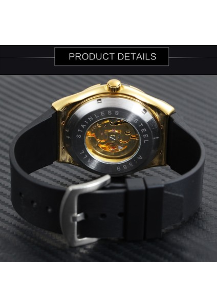 Sıyah R G Kazanan Saatler Erkek 2021 Otomatik Mekanik Izle Erkekler Lüks Üst Marka Kol Saati Glow Erkek Saat Montre Homme Luxe (Yurt Dışından) indirimleri