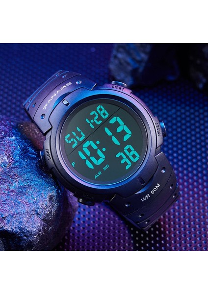 Standart Siyah Synoke Açık Spor Izle Erkekler Büyük Arama Çok Fonksiyonlu Dijital Saat Erkekler Için Su Geçirmez Saatler Çalar Saat Reloj Hombre 1251 (Yurt Dışından) modelleri
