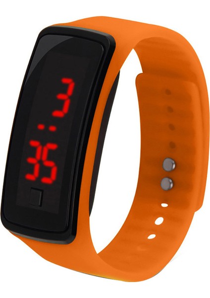 L Spor Izle Elektronik LED Dijital Saat Jöle Ultra-Ince LED Saat Erkekler Kadınlar Için Kare Ekran Spor Izle Relogio Masculino (Yurt Dışından) fiyatları