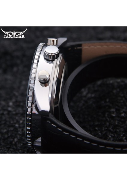 Whitebox Forsınıng Lüks Mekanik Saatler Erkekler Klasik Otomatik 6 Pin Takvim Büyük Arama Kayışı Kol Saati Montre Homme Relojes Suizos (Yurt Dışından) modelleri