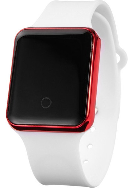 Beyaz Kırmızı Spor Horloges Heren 2022 Digitale Horloges Eletronicos Horloge Voor Mannen LED Horloge Minnaar Horloges Montre Homme Zegarek (Yurt Dışından)