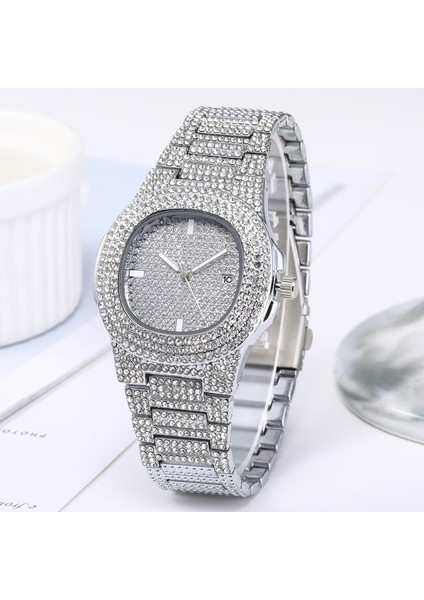 Gül Altın Moda Lüks Bilezik Saatler Kadınlar Için Şık Bayanlar Altın Takvim Kadın Saatler Saat Reloj Mujer Montre Femme Relogio (Yurt Dışından) indirimleri