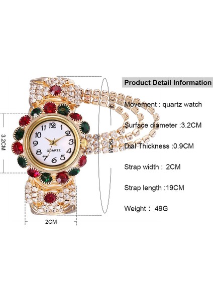 E Lüks Taklidi Kadın Bilezik Izle Üst Marka Moda Elmas Bayanlar Kuvars Kol Saati Kadın Kol Saati Montre Femme Relogio (Yurt Dışından) fiyatları