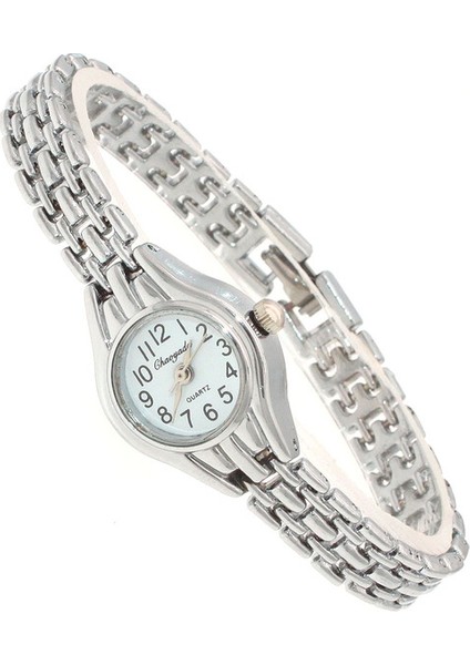 68 Silverwhite Yeni Yüksek Kalite Kadın Bayanlar Kol Saati Marka Elbise Izle Bilezik Kol Saatleri Altın Bilezik Saatler (Yurt Dışından)