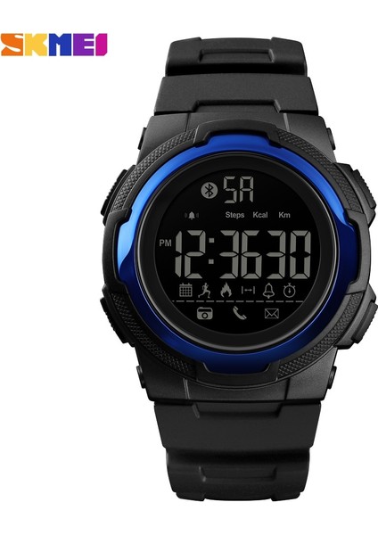 Koyu Mavi Izle Skmeı Erkek Saati Doğa Sporları Bluetooth Dijital Saat Yeni Lüks Su Geçirmez Askeri Akıllı Kol Saatleri Relogio Masculino (Yurt Dışından) modelleri