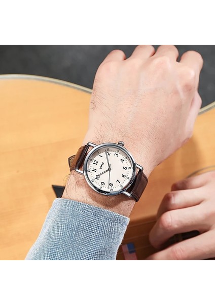 Mavi Weekender 40MM Casual Erkek Saat Pu Deri Kayış Japonya Hareketi Hafta Sonu Elbise (Yurt Dışından) indirimleri