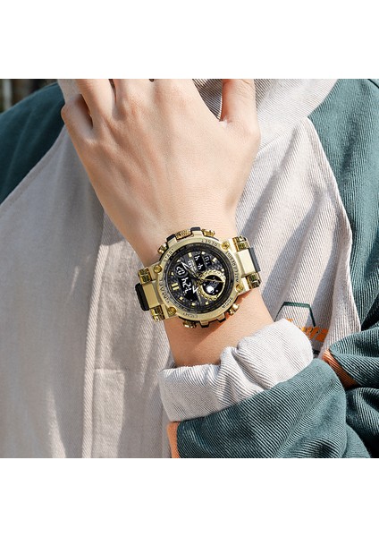 Armygreen Smael Spor Saat Erkekler Askeri Izle Dijital Kuvars 1803B Erkekler Izle Su Geçirmez 50 M Yüzme Alock Saat Ordu Erkekler Kol Saatleri (Yurt Dışından) modelleri