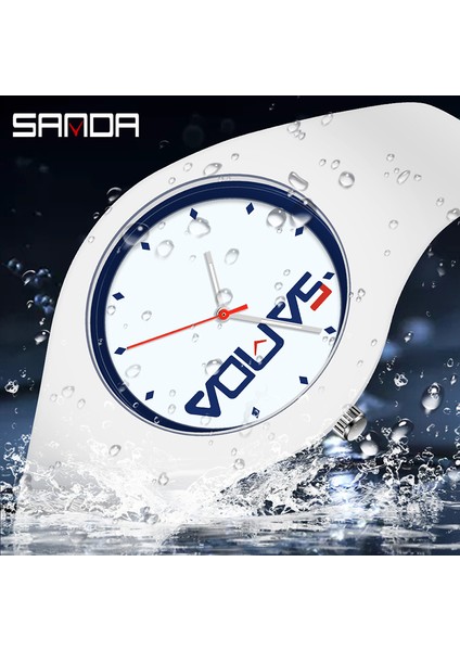 Siyah Yeşil Sanda Bayan Izle Kuvars Yaratıcı Spor Saat Öğrenci Su Geçirmez Izle Kauçuk Saat Çocuk Saat Bayan Izle Orologio Donna (Yurt Dışından)