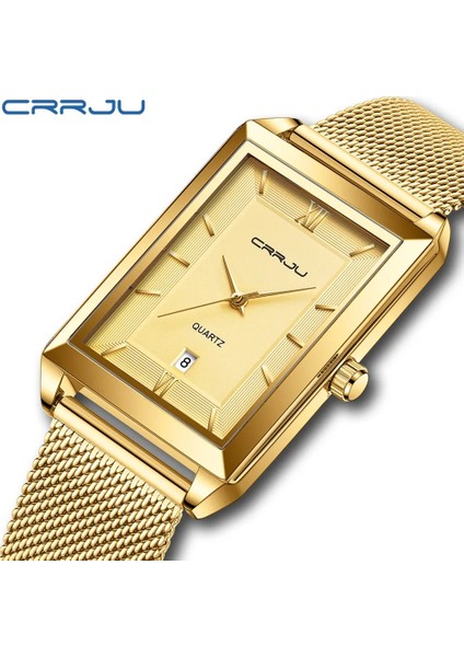 Altın Crrju Altın Izle Kadın Saatler Bayanlar Yaratıcı Çelik Kadın Bilezik Saatler Kadın Saat Relogio Feminino Montre Femme (Yurt Dışından)