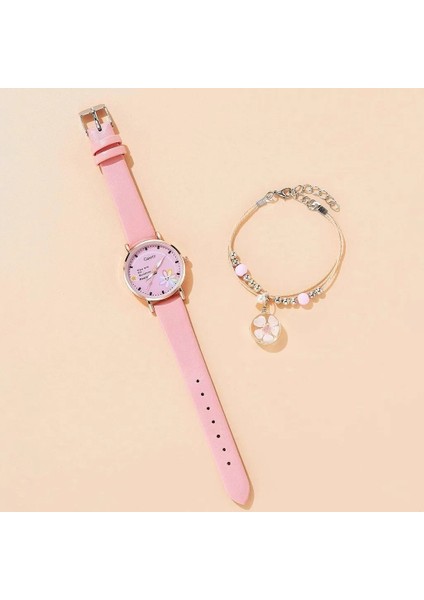 Yeşil Gaiety Marka Lüks Moda Bilezik Izle Kadın 2 Adet Set Bayanlar Kol Saati Saatler Kadınlar Kız Için Relogio Feminino Reloj Mujer (Yurt Dışından)