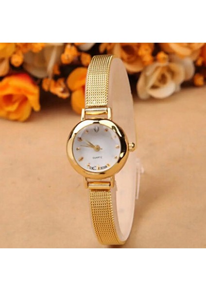 Gümüş Lüks Altın Bilezik Izle Kadın Moda Örgü Ince Alaşım Bant Taklidi Dial Kuvars Kol Saati Casual Kadın Saatler Saat (Yurt Dışından) modelleri
