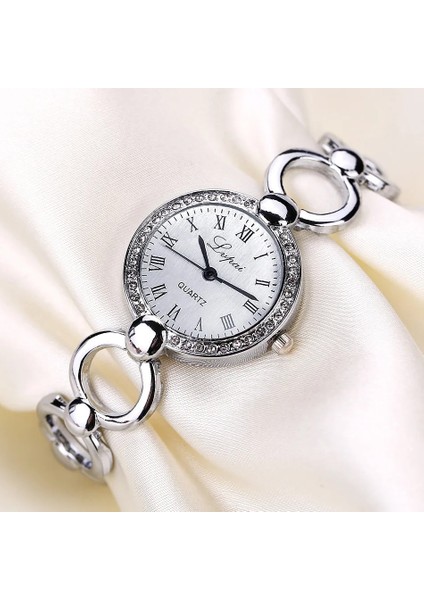 B-Sl Izle Gül Altın Gümüş Moda Kızlar Quartz Saat Lüks Kadın Saatler Bilezik Izle Bayanlar Kristal Kol Saati 2022 Relogio Feminino (Yurt Dışından) indirimleri