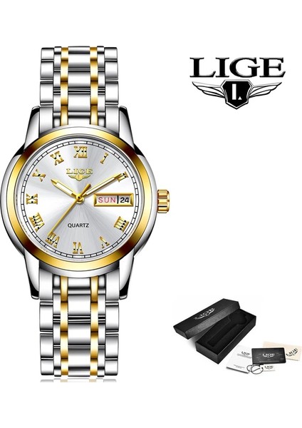 Gümüş Mavi Lıge 2020 Yeni Altın Izle Kadın Saatler Bayanlar Yaratıcı Çelik Kadın Bilezik Saatler Kadın Su Geçirmez Saat Relogio Feminino (Yurt Dışından) fırsatları