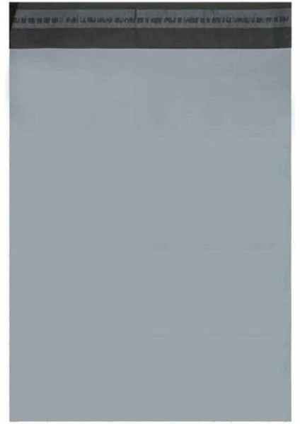 100 Adet Kargo Poşeti Büyük Boy Cepsiz Kargo Torbası 35 x 45 + 5 cm 80 Mikron