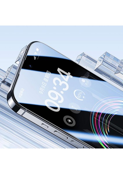 iPhone 13 Uyumlu Ges Serisi Anti Reflective Hardness Temperli Cam Ekran Koruyucu indirimleri