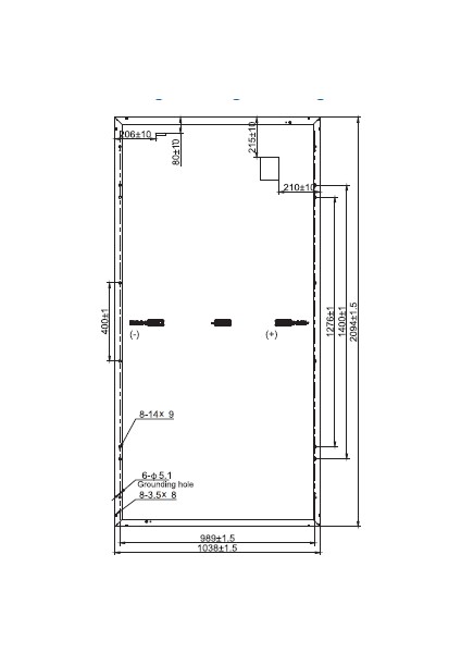 HT-SAAE HT72-166M 455WP Ekonomik Güneş Paneli Half-Cut Monokristal Yüksek Verimli Düşük LID ve PERC Hücresi 9 Busbar