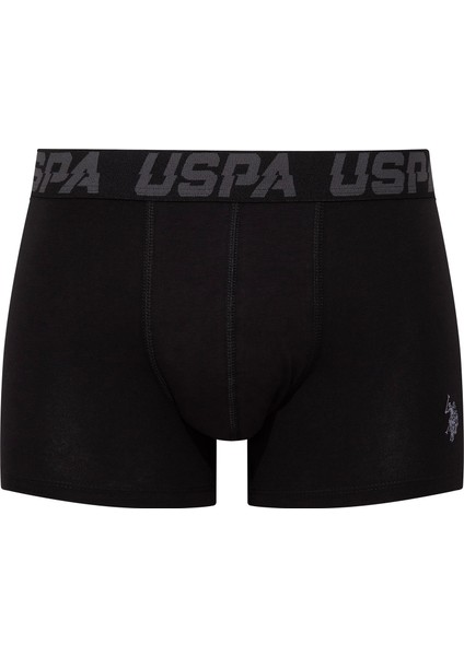 Erkek Siyah - Antrasit -Baskılı 3'lü Boxer modelleri