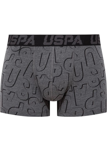 Erkek Siyah - Antrasit -Baskılı 3'lü Boxer fırsatları