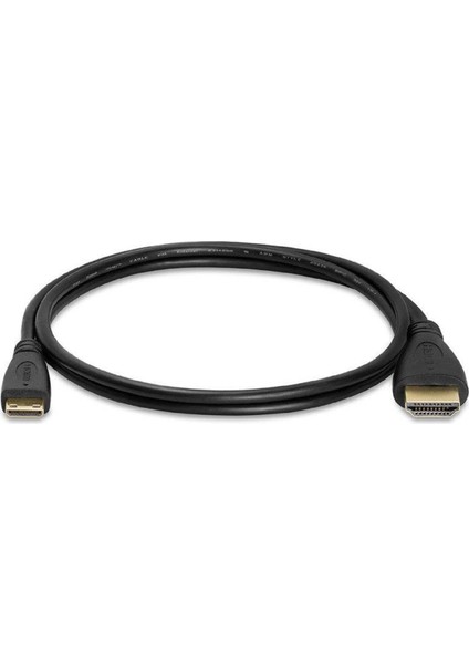 1.5mt Mini HD to HDMI KABLO - BİR UCU MİNİ DİĞER TARAFI STANDART HD KABLO