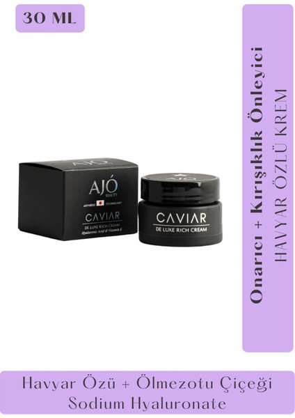 Havyar Özlü Yoğun Nemlendirici Krem, 30 ml