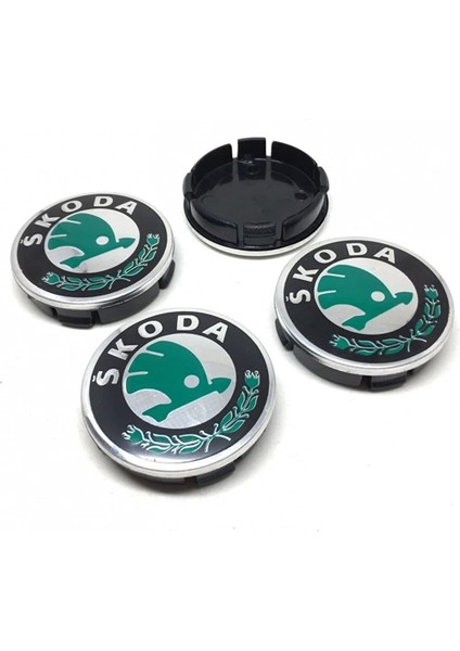 Skoda Jant Göbeği Jant Arması Amblem Cms 60-55MM