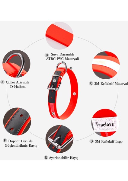 Durapup Sarı Köpek Boyun Tasması modelleri