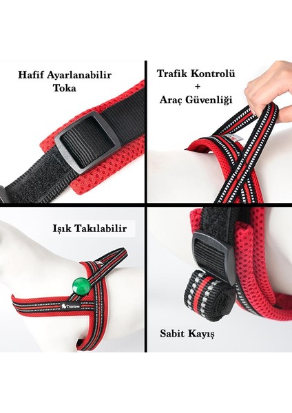 Yumuşak Süngerli, Turuncu Mesh Göğüs Tasması fırsatları