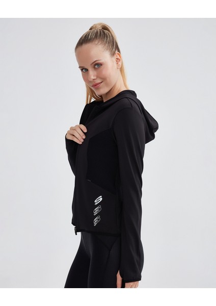 W Performance Coll. Full Zip Sweatshirt Kadın Siyah Sweatshirt S232270-001 modelleri