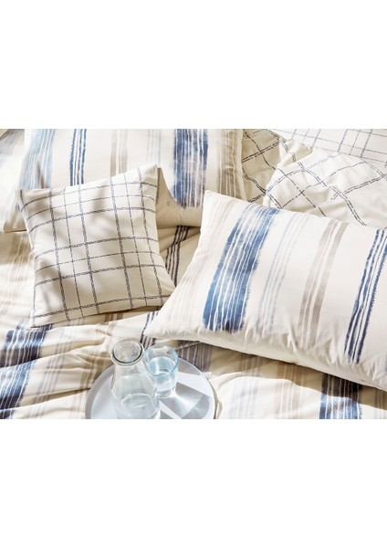 Doris Ranforce Çift Kişilik Nevresim Takımı Mavi fiyatları