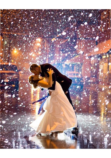 30X40 Sayılarla Boyama Fırça Boya Dahil Set Romantik Düş