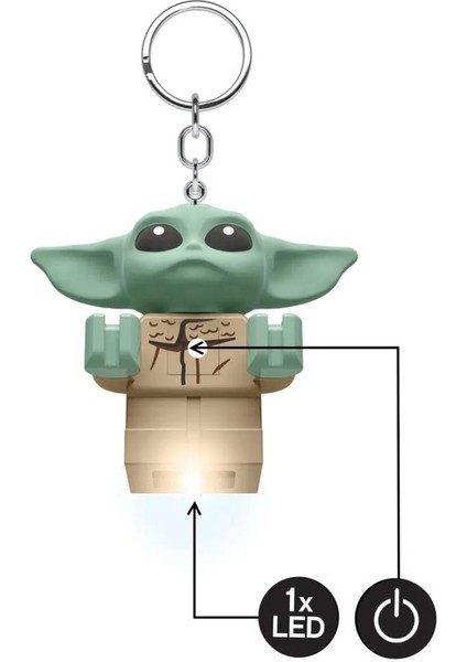 Star Wars 5006860 Grogu Key Light modelleri