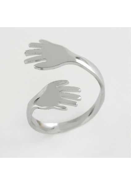 El Figürlü Lüx Eklemm Yüzük