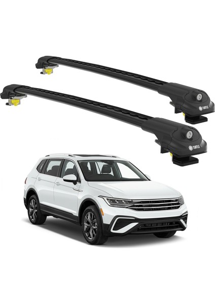Volkswagen Tiguan (Ad/bw) 2016-2023 Turtle Air1 Ara Atkı Siyah