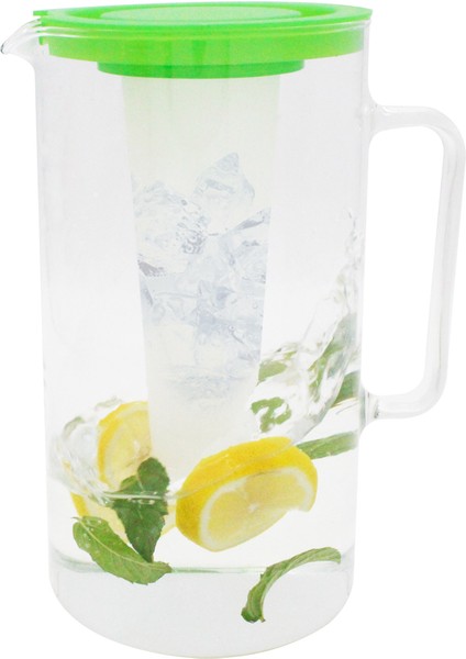 Simax Borosilikat Buz Hazneli Yeşil Kapaklı Sürahi 2.5 Lt fiyatları