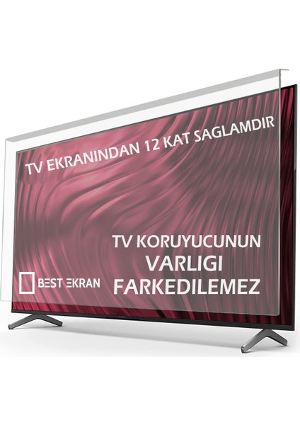 Toshiba 50" inç 126 Ekran Tv Ekran Koruyucu