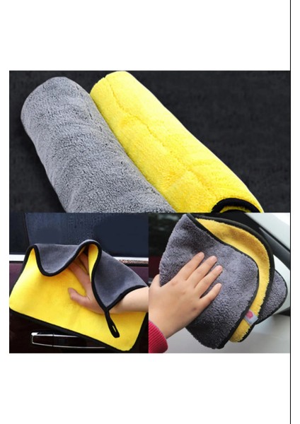 Suhvee Mikrofiber Araç Iç Dış Yıkama Temizleme Toz Bırakmaz Kurulama Cam Bezi Araba Yıkama Havlusu 30X60 fiyatları