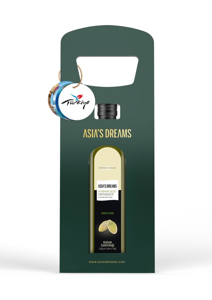 Kabak Çekirdeği Soğuk Sıkım Yağ 250 ml