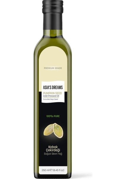 Kabak Çekirdeği Soğuk Sıkım Yağ 250 ml