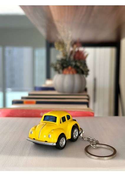 Ninova Aksesur Tosbağa Vosvos Diecast Araba Anahtarlık ve Çanta Süsü