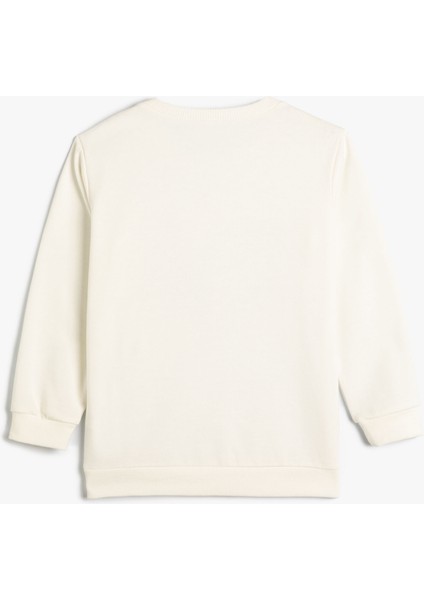 Atatürk Baskılı Sweatshirt Uzun Kollu Bisiklet Yaka fiyatları